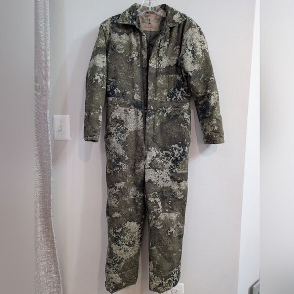 RedHead Silent-Hide Insulated Coveralls for Kids Sz Large Youth